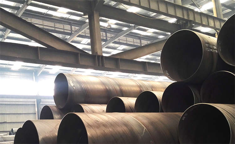 大型知名螺旋鋼管，欽州鋼材場(chǎng)大口徑鋼管，dn500mm螺旋管，自來(lái)水螺旋管廠家