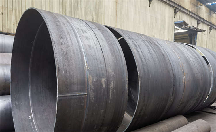 鋼材場鋼便橋鋼支撐，百色325-6螺旋管，720mm螺旋鋼管，螺旋管2700