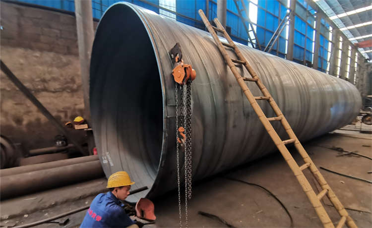 梧州800mm鎖扣螺旋鋼管，DN2600鋼護(hù)筒定制，800-14mm螺旋管，Q235B自來(lái)水給水鋼管廠家